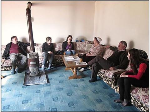 Family assessment at the residence of a minor